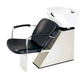 Contemporary Salon Shampoo Unit Sink Chair with Ceramic Basin
